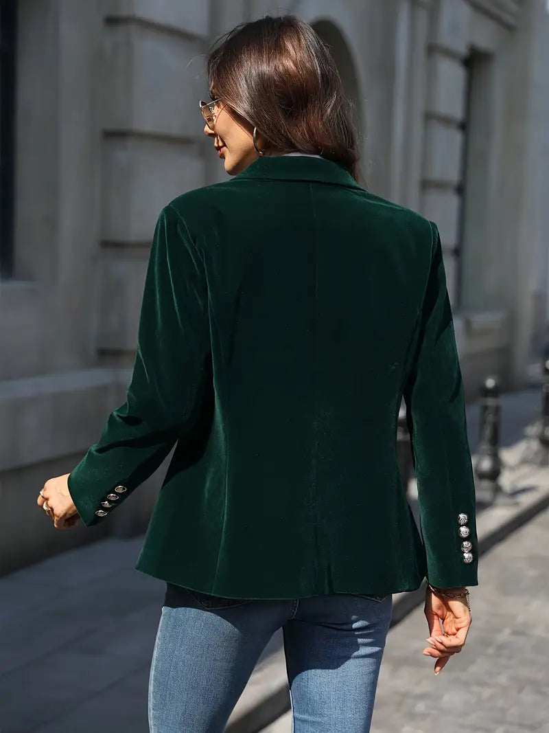 Cecylia | Elegancka aksamitna marynarka