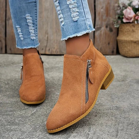 Inessa – Skórzane buty ortopedyczne za wyjście