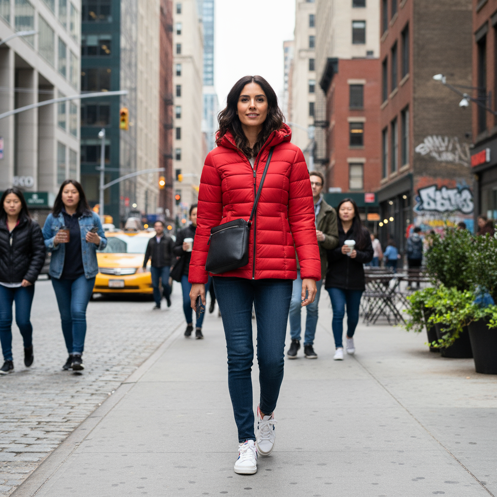 Wioletta | Lekka kurtka puchowa