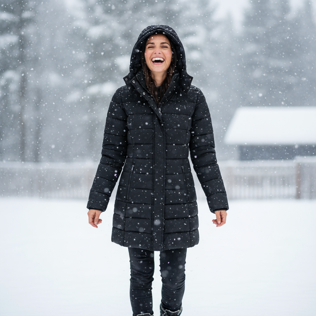 Wioletta | Lekka kurtka puchowa