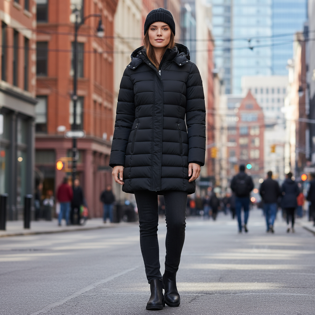 Wioletta | Lekka puchowa kurtka