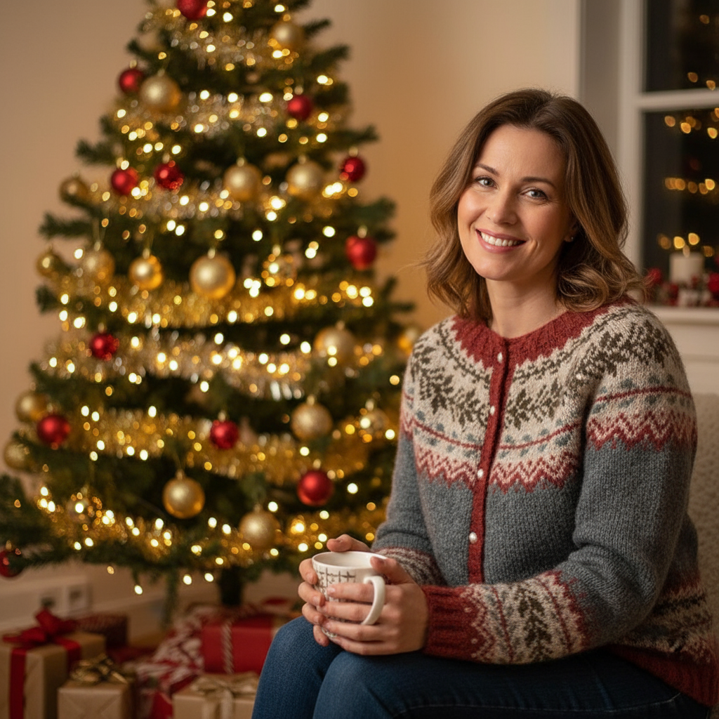 Filomena | Vintage islandzki sweter z wełny