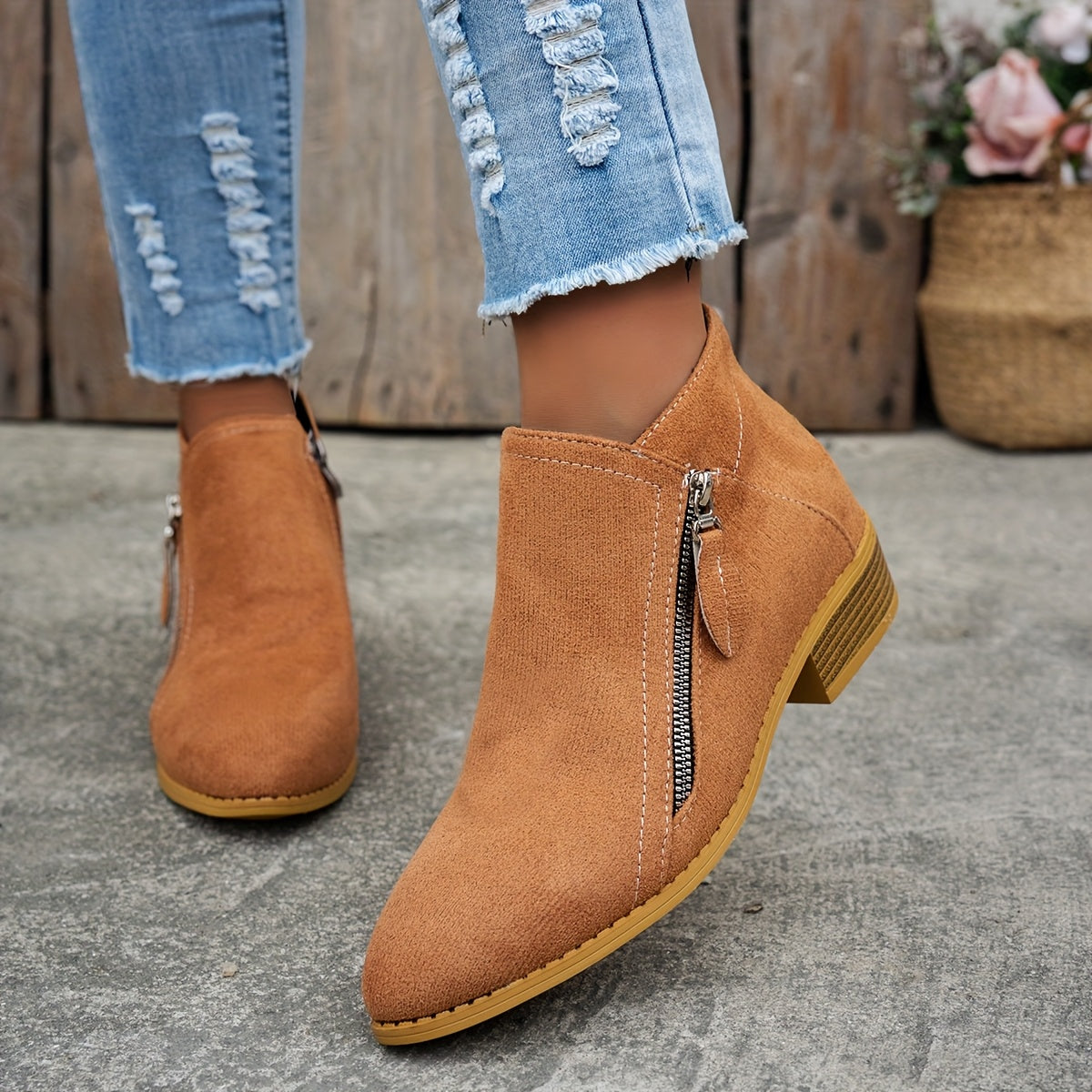 Anna | Elegant orthopedic ankle boots
