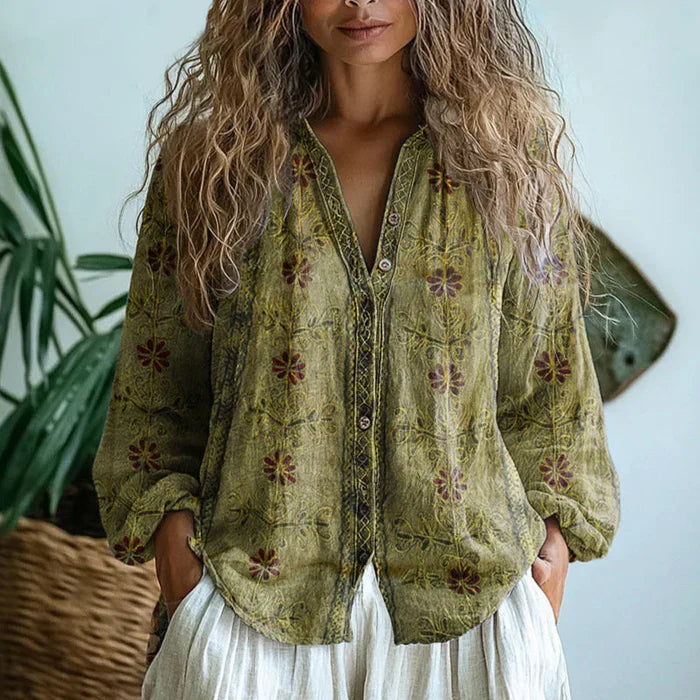 IRRA | Bluzka w stylu vintage'owym