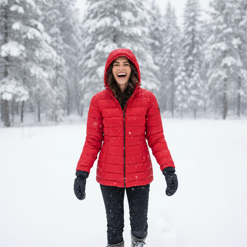 Wioletta | Lekka kurtka puchowa