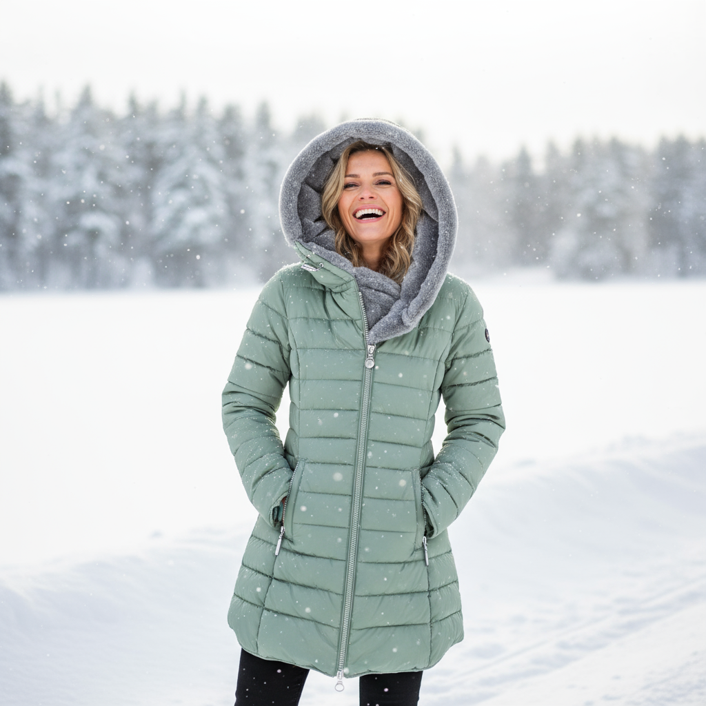 Teresa | Przytulny płaszcz zimowy