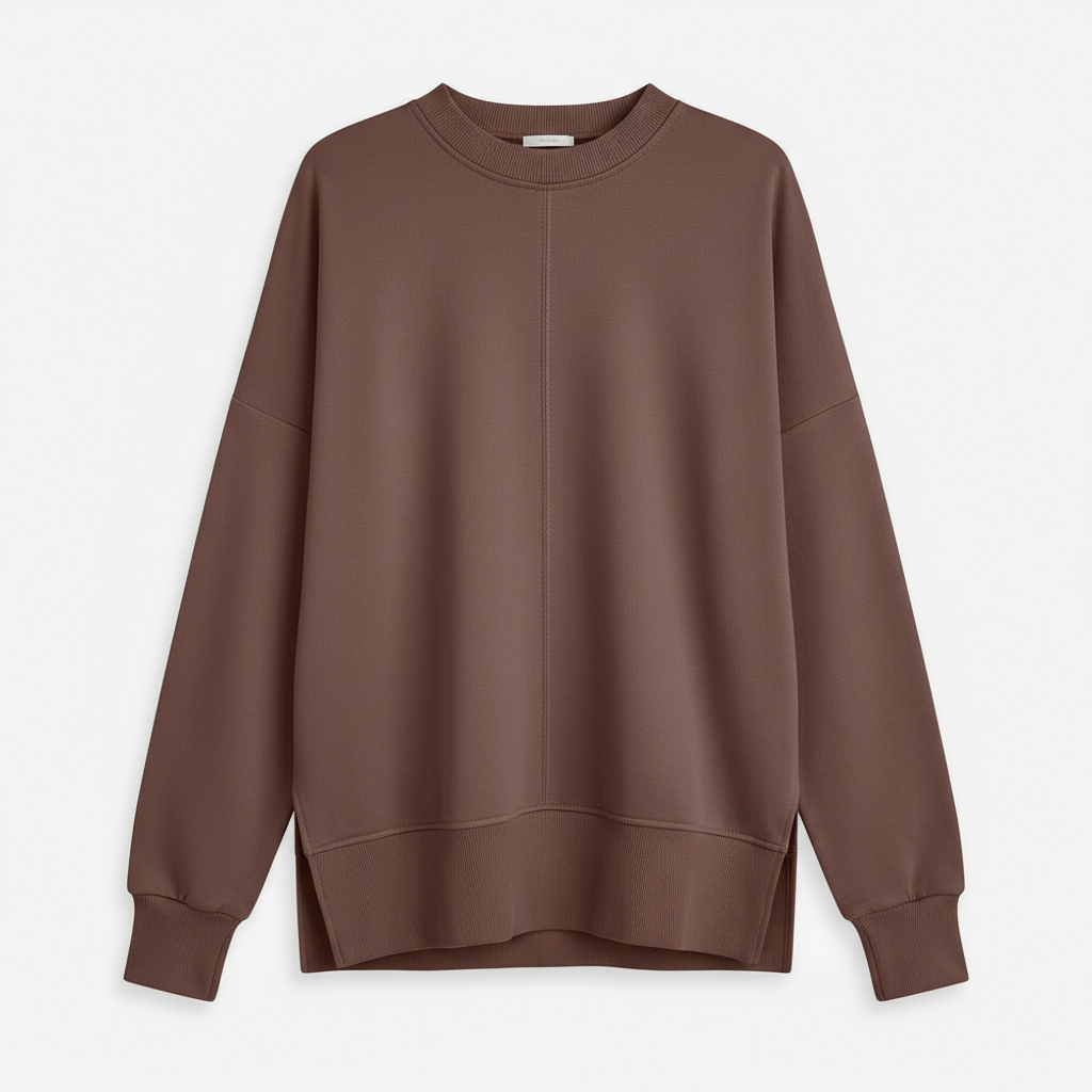 Marcelina | Wygodna bluza z długim rękawem w oversize'owym fasonie