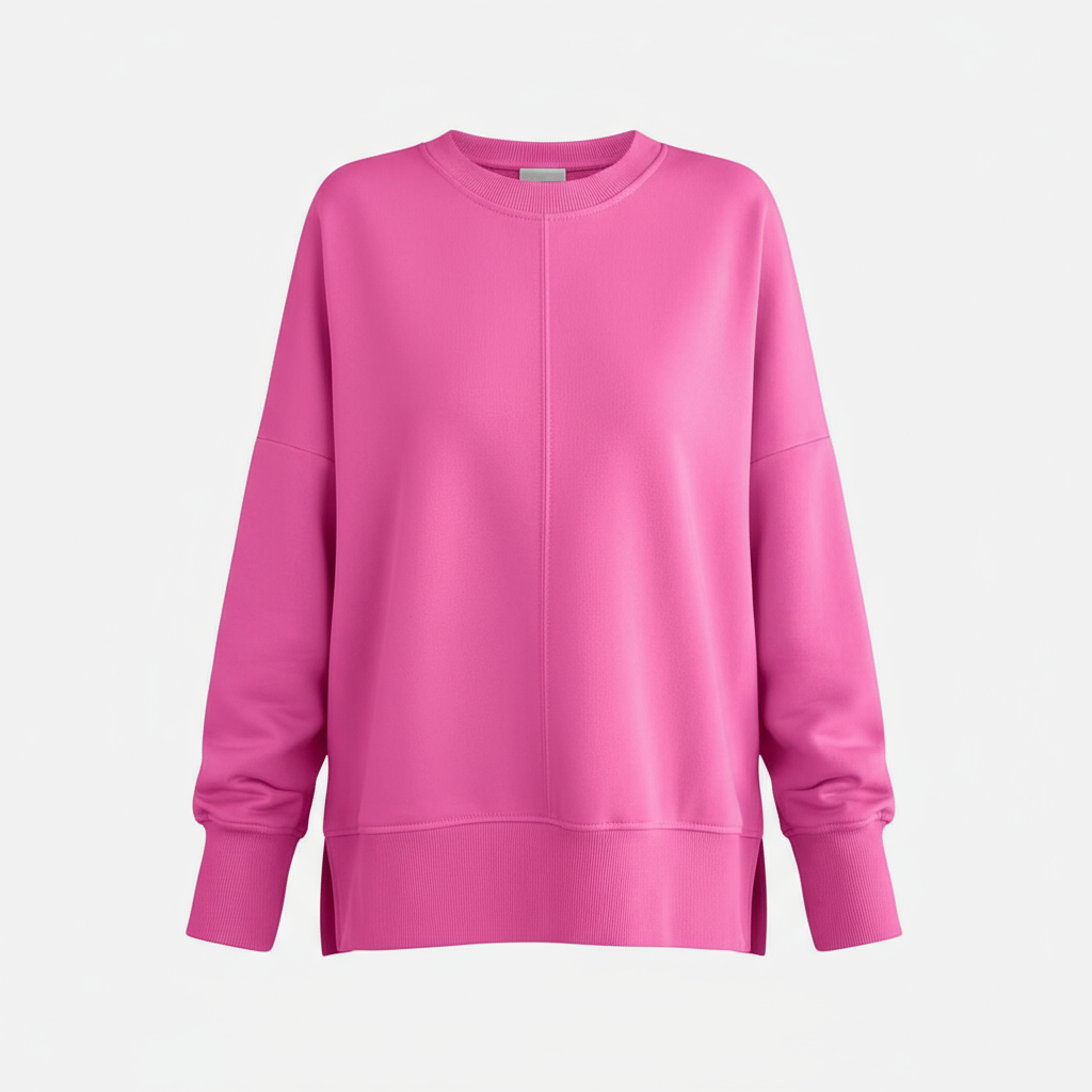 Marcelina | Wygodna, oversize'owa bluza z długim rękawem 